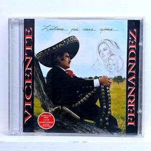 Vicente Fernandez Lastima Que Seas Ajena CD 1993 Sony Discos Ranchera Mariachi